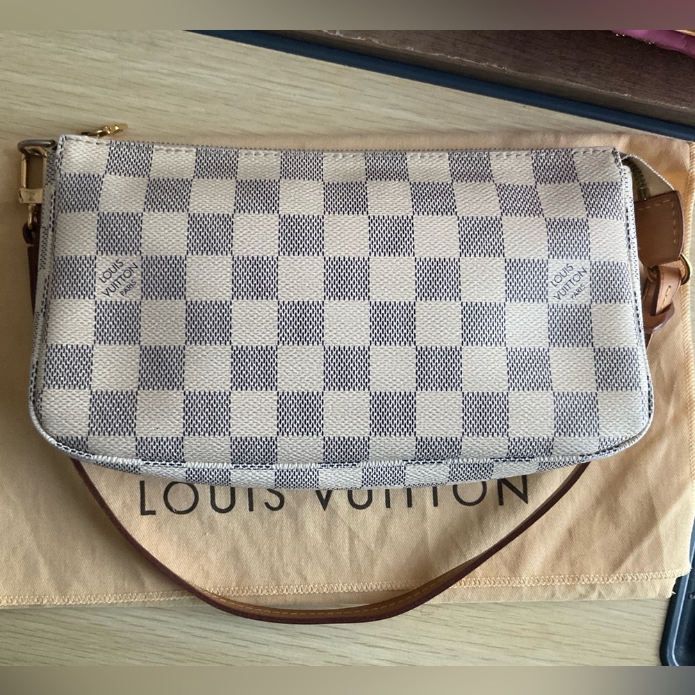 Louis Vuitton Pochette Accessoires NM Damier Azur